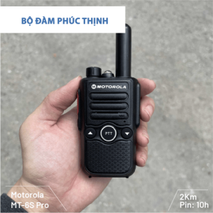 Bộ Đàm Motorola Mini MT6S Pro Nhỏ Gọn