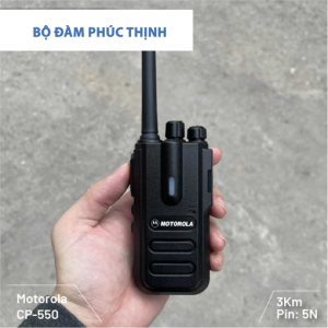 Bộ Đàm Motorola CP550 Tự Động Dò Tần Số
